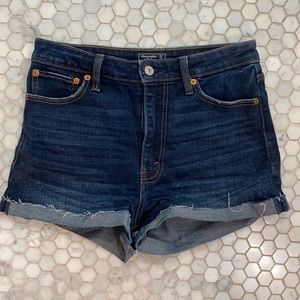 Abercrombie and Fitch high-rise shorts size 27